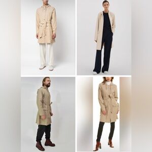 Rains Curve W  Trench Raincoat